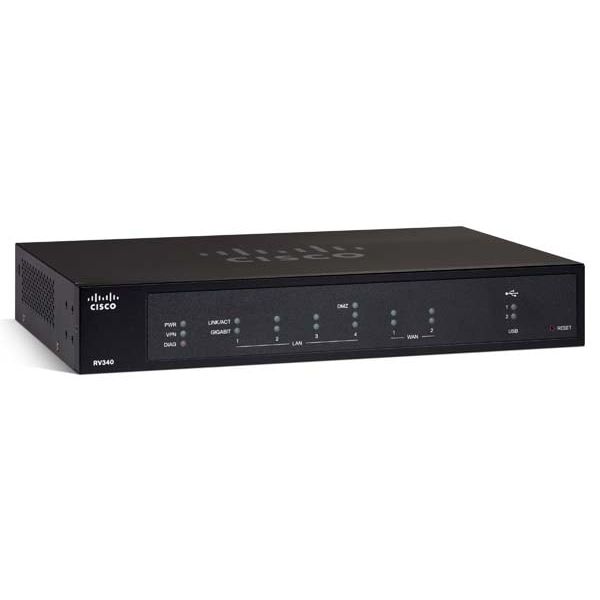 Cisco RV340 Dual WAN Gigabit VPN Router