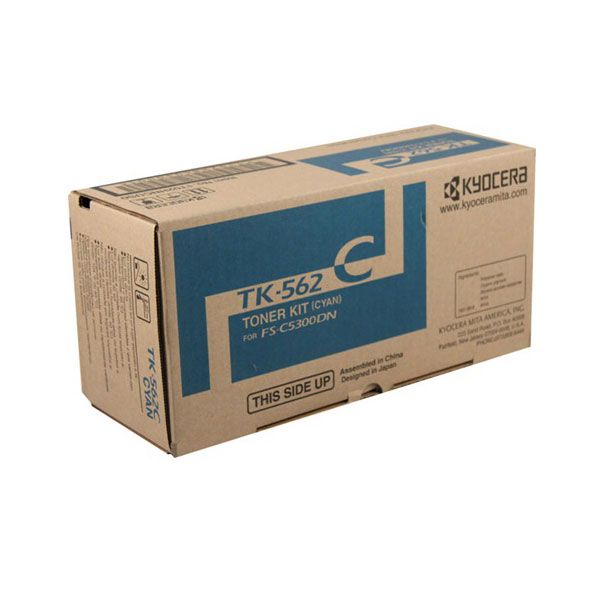 Kyocera TK-562C Cyan Toner Cartridge (10k Pages)