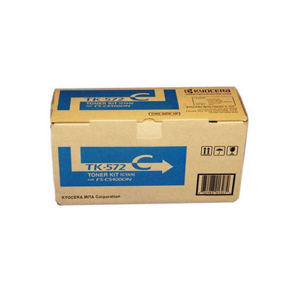 Kyocera TK-572C Cyan Toner Cartridge (12k Pages)