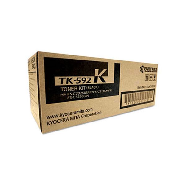 Kyocera TK-592K Black Toner Cartridge (7k Pages)