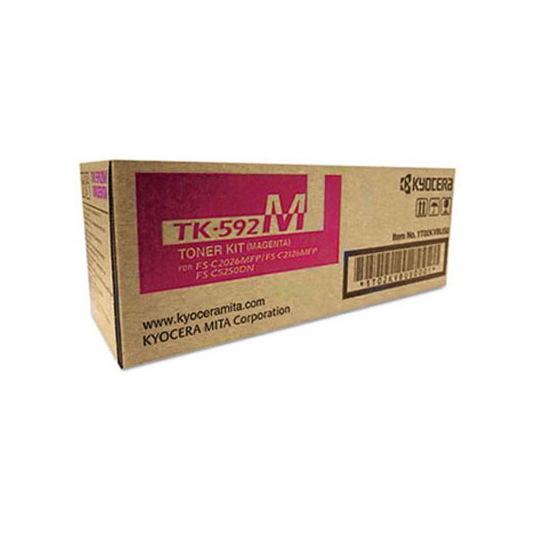 Kyocera TK-592M Magenta Toner Cartridge (5k Pages)