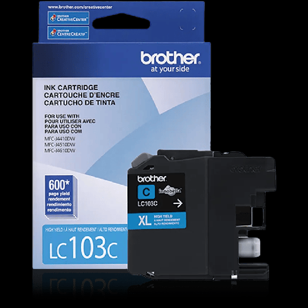 Brother Genuine LC105Y Super High-yield Yellow Ink Cartridge