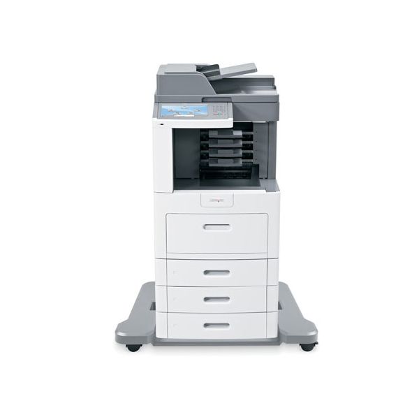 Lexmark X658dtfe MonoChrome Multifunction Printer : X658 W/ Duplex, Dual Tray, Fax & Touch Screen - X-658dtfe