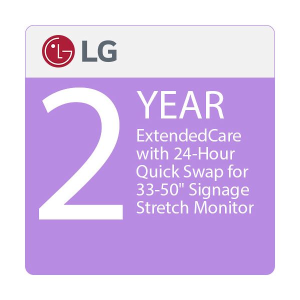 33-50 SIGNAGE MONITOR (SPECIAL), 2 YEARS EXTENDEDCARE, 24 HR QUICK-SWAP