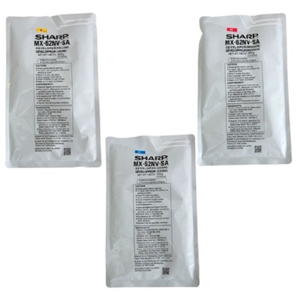 Sharp MX-62NVSA Tri-Color Developer (400k Pages)