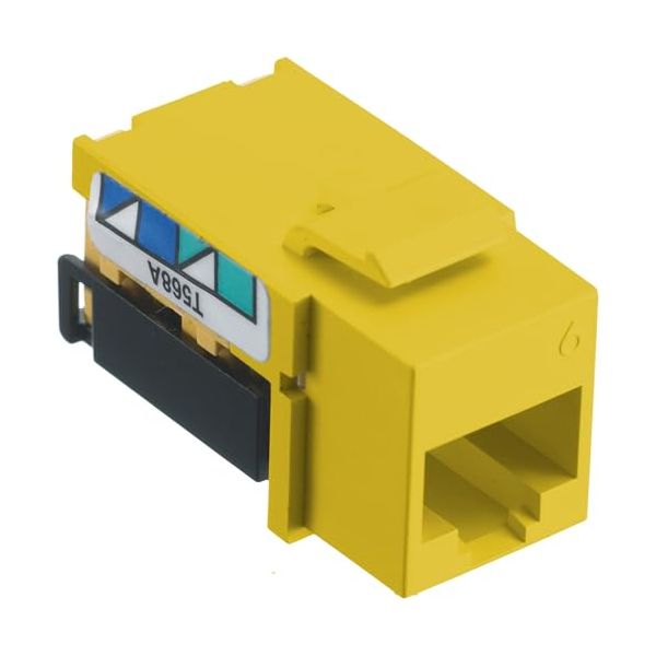 Hubbell NSJ6Y24 CAT6 Keystone Jack