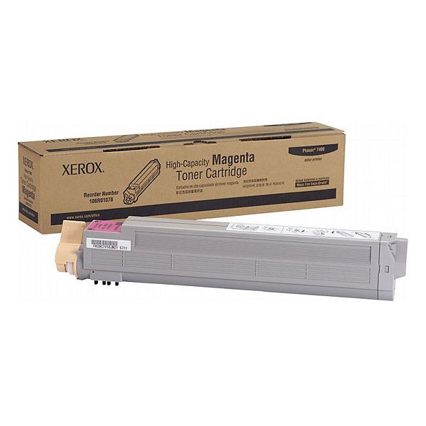 Xerox 106R01078 Magenta Toner Cartridge (18k Pages)
