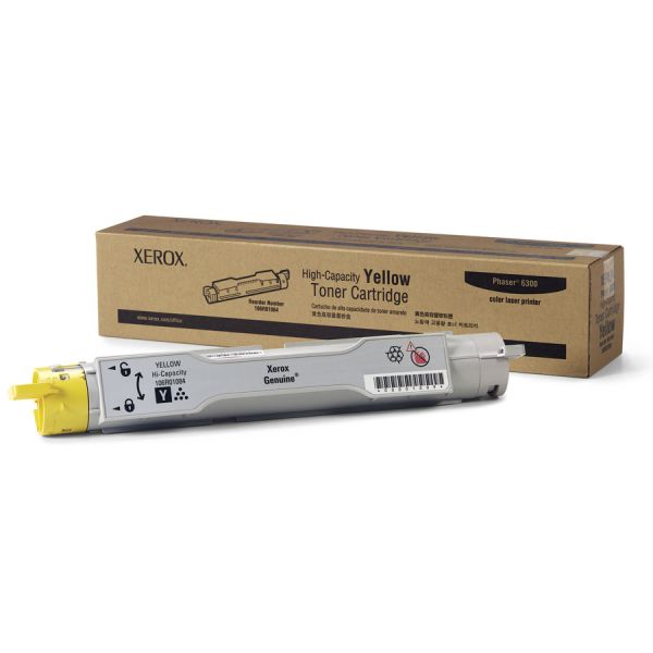 Xerox 106R01084 Yellow Toner Cartridge (7k Pages)