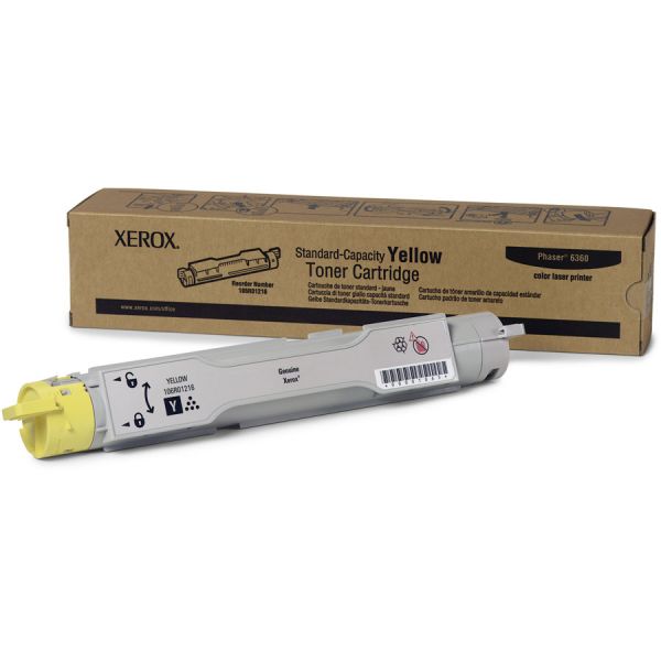 Xerox 106R01216 Yellow Toner Cartridge (5k Pages)