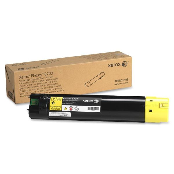 Xerox 106R01509 Yellow Toner Cartridge (12k Pages)