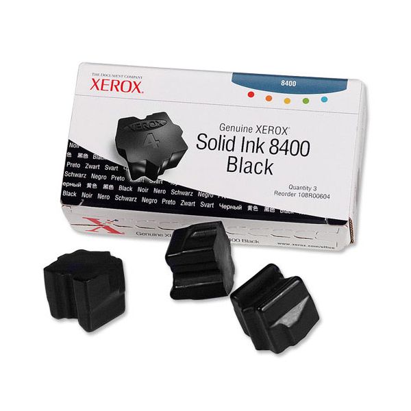 Xerox 108R00604 Black Solid Ink Sticks (3.4k Pages)