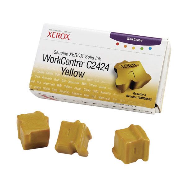 Xerox 108R00662 Yellow Solid Ink Stick (3.4k Pages)