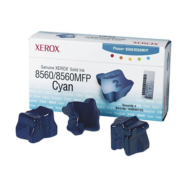 Xerox 108R00723 Cyan Solid Ink 3-Pack (3.4k Pages)