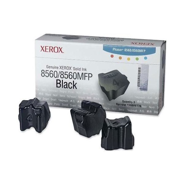 Xerox 108R00726 Black Solid Ink 3-Pack (3.4k Pages)