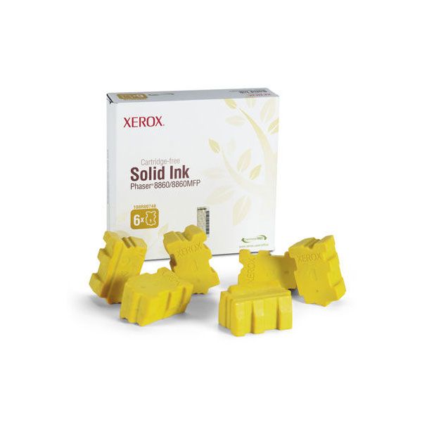 Xerox 108R00748 Yellow Solid Ink 6-Pack (14k Pages)
