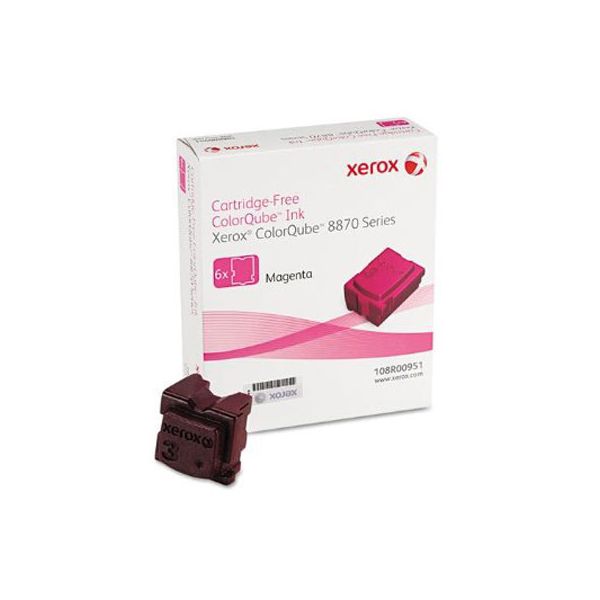 Xerox 108R00951 Magenta Solid Ink 6-Pack (17.3k Pages)