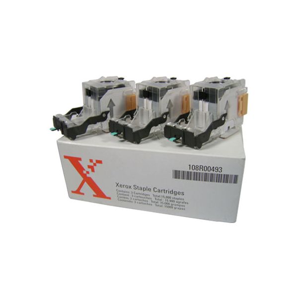 Xerox 108R493 Staple Cartridge 3-Pack (5k Pages)