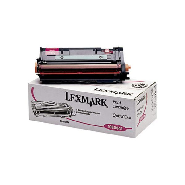 Lexmark 10E0041 Magenta Toner Cartridge (10k Pages)