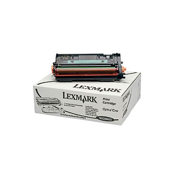Lexmark 10E0043 Black Toner Cartridge (10k Pages)
