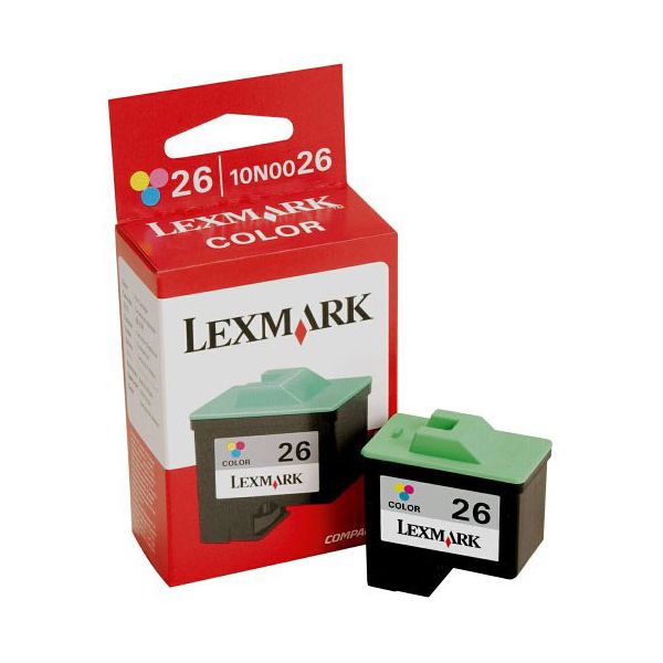 Lexmark 10N0026 Color Ink Cartridge (275 Pages)