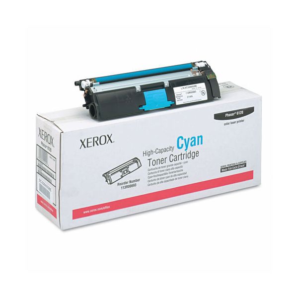 Xerox 113R00693 Cyan Toner Cartridge (4.5k Pages)