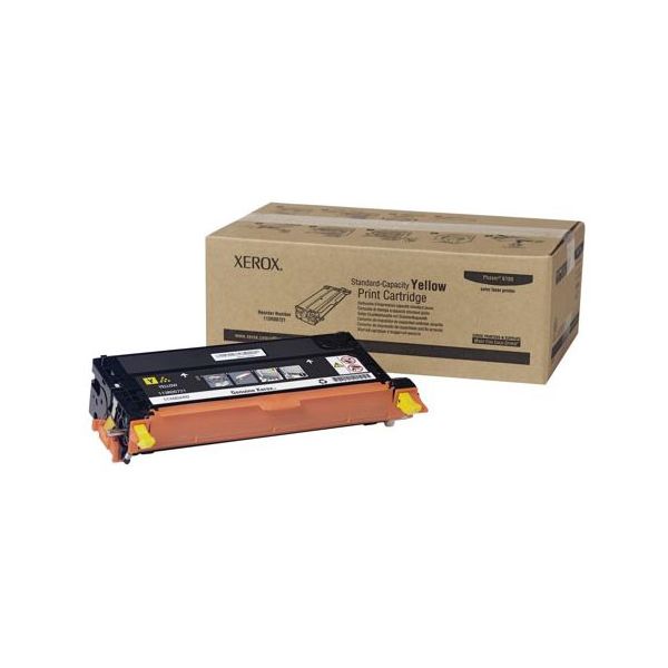 Xerox 113R00721 Yellow Toner Cartridge (2k Pages)