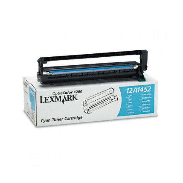 Lexmark 12A1452 Cyan Toner Cartridge (6.5k Pages)