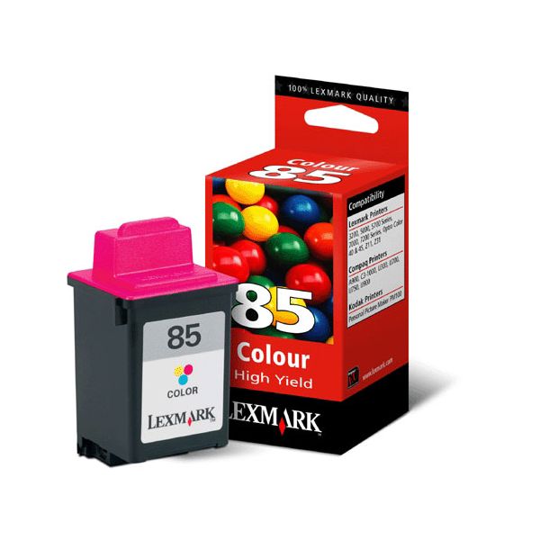 Lexmark 12A1985 Color High Yield Ink Cartridge (470 Pages)