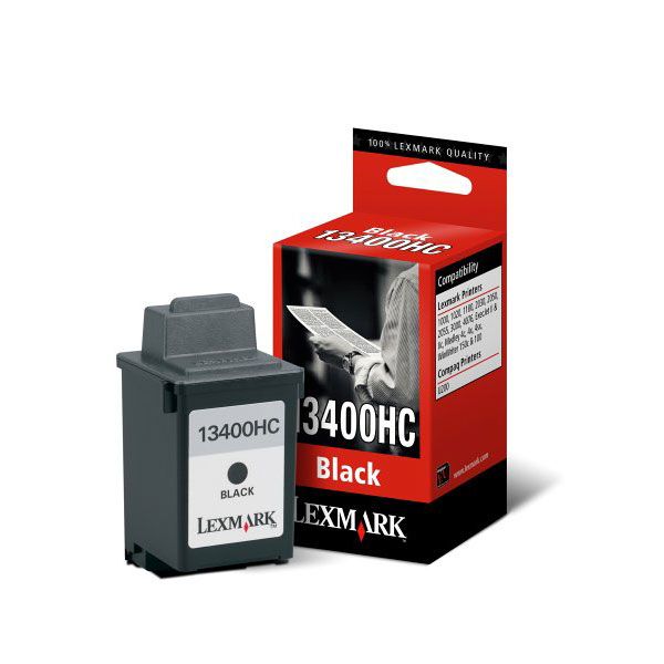 Lexmark 13400HC Black Ink Cartridge (600 Pages)