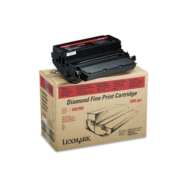 Lexmark 1382100 Black Toner Cartridge (7k Pages)