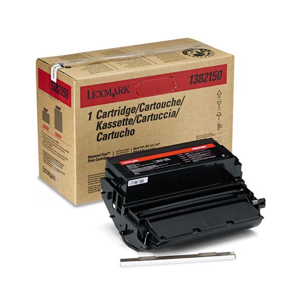 Lexmark 1382150 Black High Yield Toner Cartridge (14k Pages)