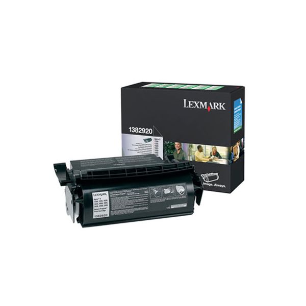 Lexmark 1382920 Black Toner Cartridge (7.5k Pages)