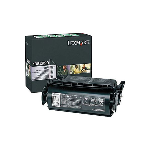 Lexmark 1382929 Black Toner Cartridge (17.6k Pages)