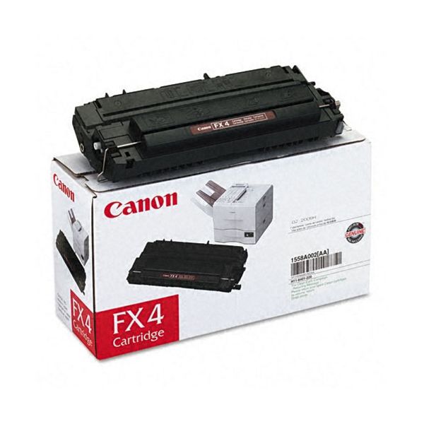 Canon 1558A002AA FX4 Black Toner Cartridge (4k Pages)