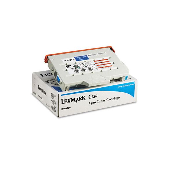 Lexmark 15W0900 Cyan Toner Cartridge (7.2k Pages)