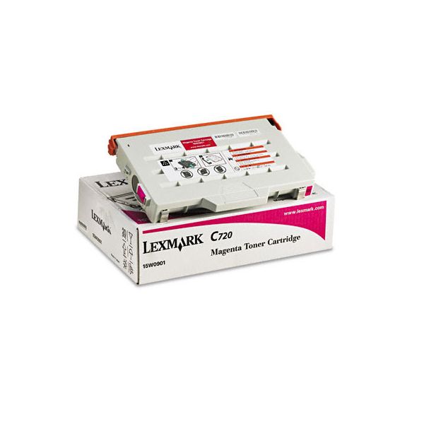 Lexmark 15W0901 Magenta Toner Cartridge (7.2k Pages)