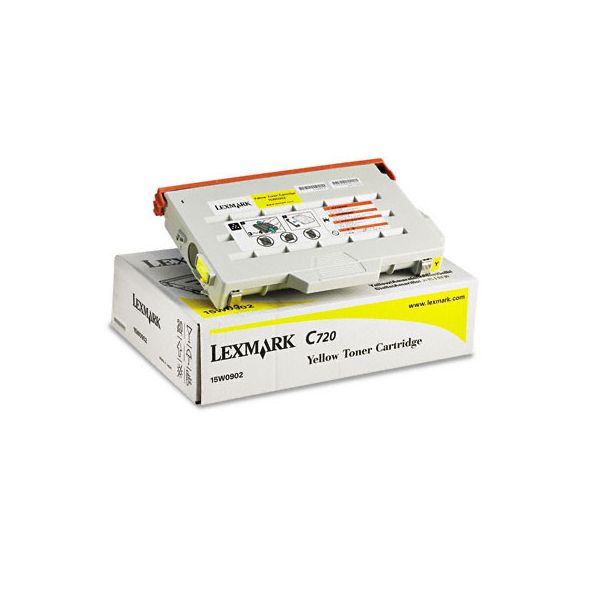 Lexmark 15W0902 Yellow Toner Cartridge (7.2k Pages)