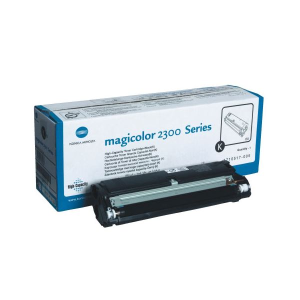 Minolta 1710517-005 Black High Yield Toner Cartridge (4.5k Pages)