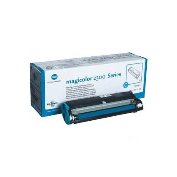 Minolta 1710517-008 Cyan High Yield Toner Cartridge (4.5k Pages)