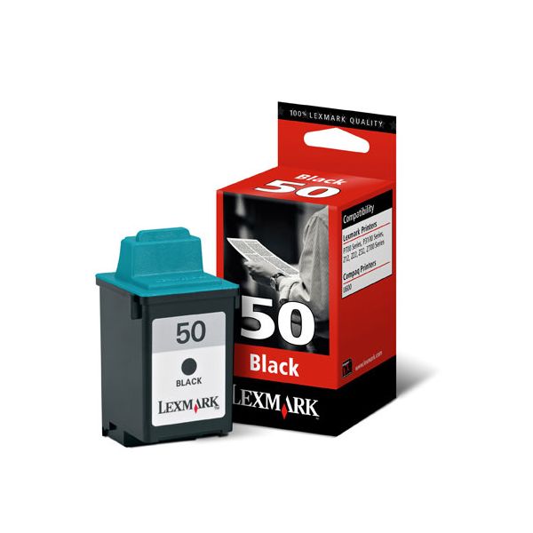 Lexmark 17G0050 Black Ink Cartridge (410 Pages)