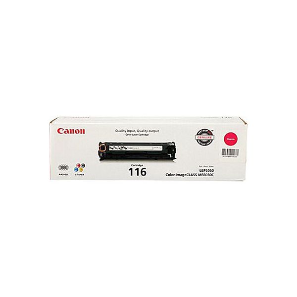 Canon 1978B001AA 116 Magenta Toner Cartridge (1.5k Pages)