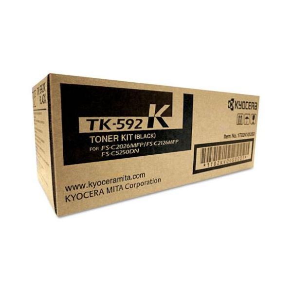 Copystar 1T02H70CS0 TK-592K Black Toner Cartridge (25k Pages)