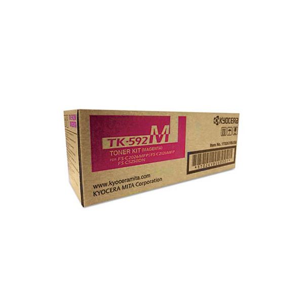 Copystar 1T02H7BCS0 TK-592M Magenta Toner Cartridge (18k Pages)