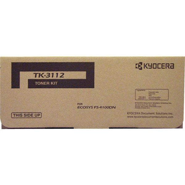 Kyocera 1T02MT0US0 TK-3112 Black Toner Cartridge (15.5k Pages)
