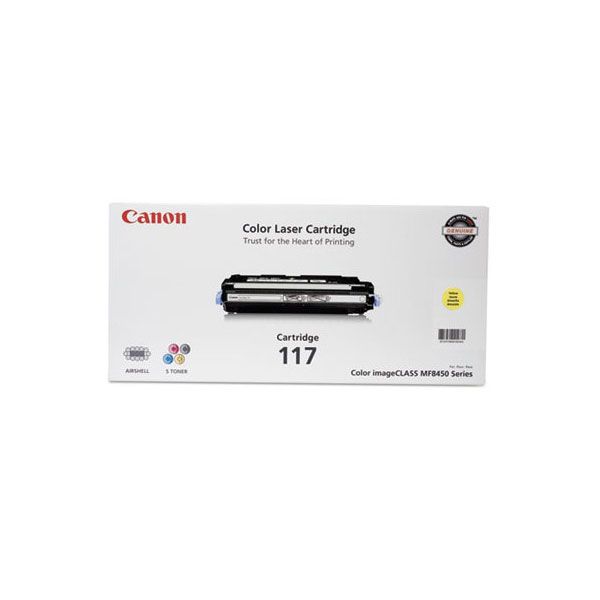 Canon 2575B001 117 Yellow Toner Cartridge (4k Pages)