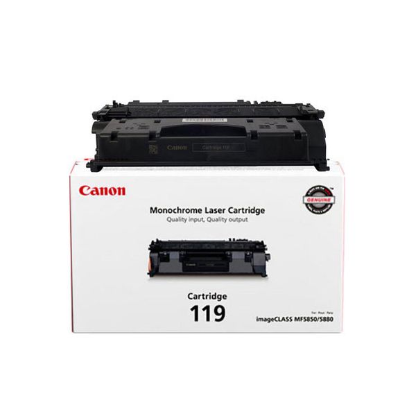 Canon 3479B001AA 119 Black Toner Cartridge (2.5k Pages)