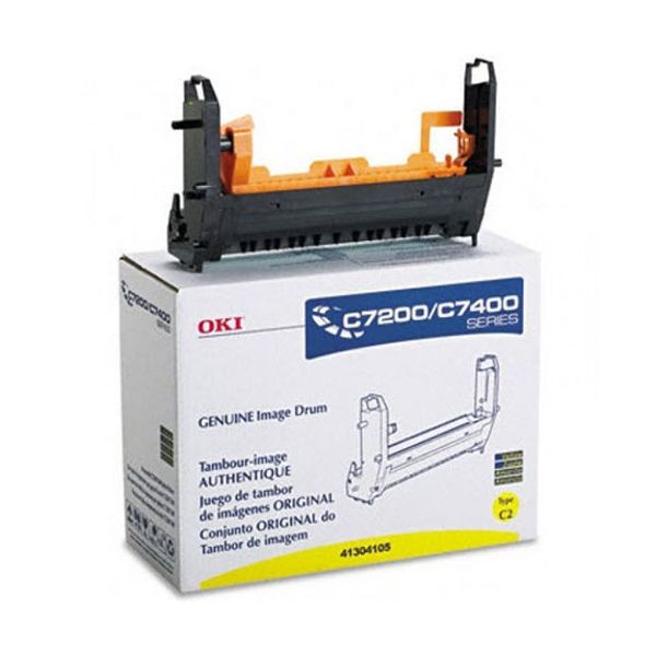 Okidata 41304105 Type C2 Yellow Drum Unit (30k Pages)