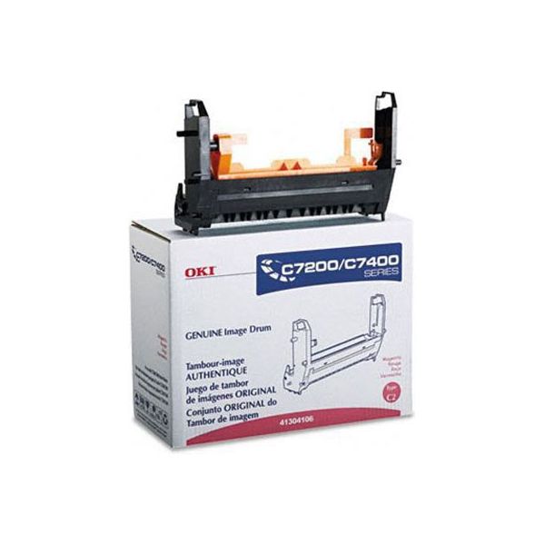 Okidata 41304106 Type C2 Magenta Drum Unit (30k Pages)