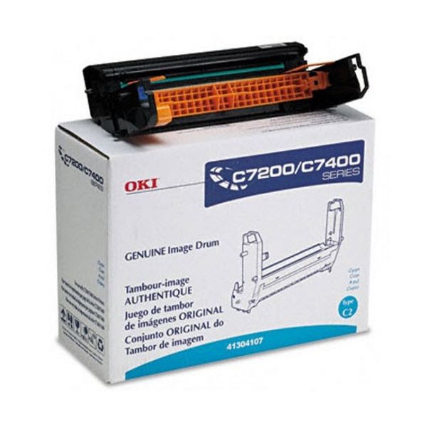 Okidata 41304107 Type C2 Cyan Drum Unit (30k Pages)