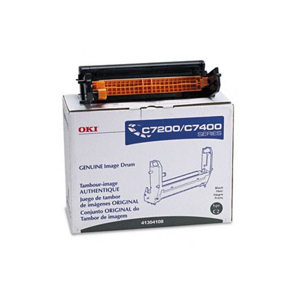 Okidata 41304108 Type C2 Black Drum Unit (30k Pages)